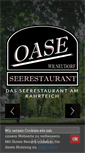 Mobile Screenshot of oase-restaurant.at